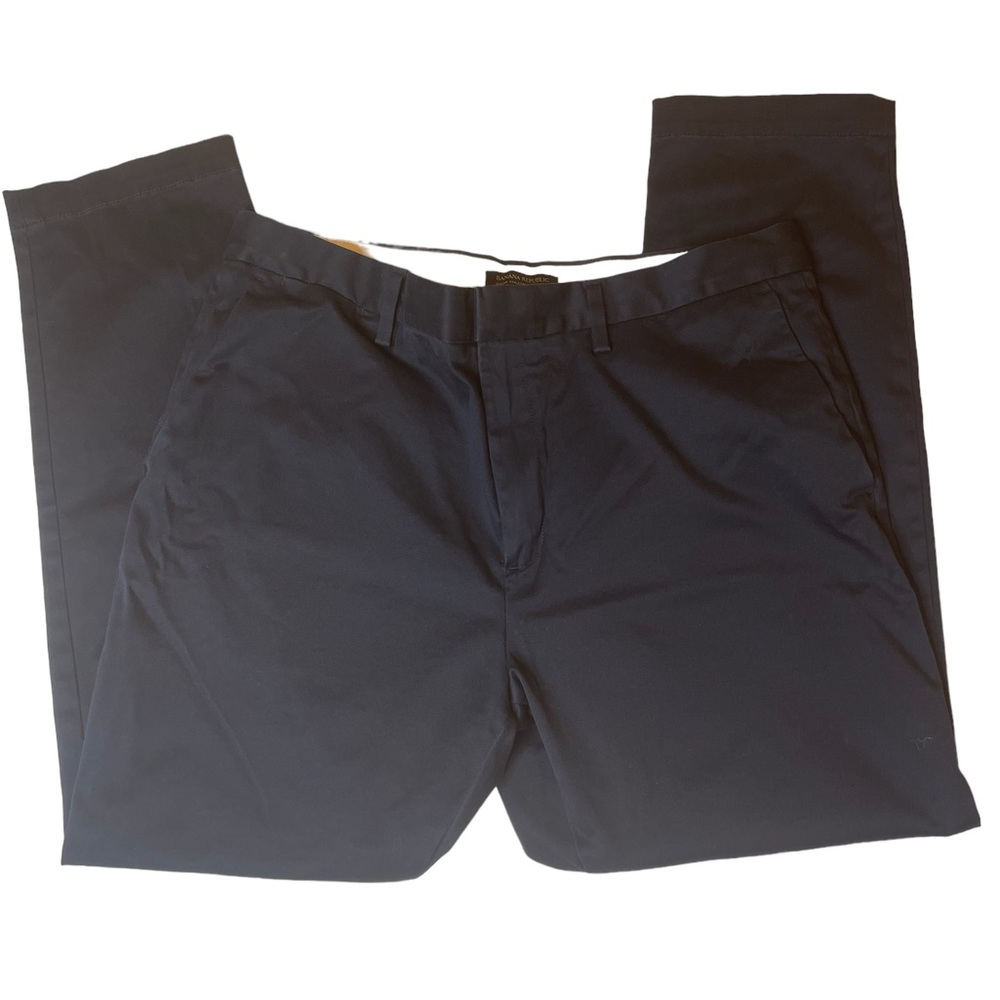 Banana Republic Dark Blue Mason Athletic Tapered Fit Chino Pants